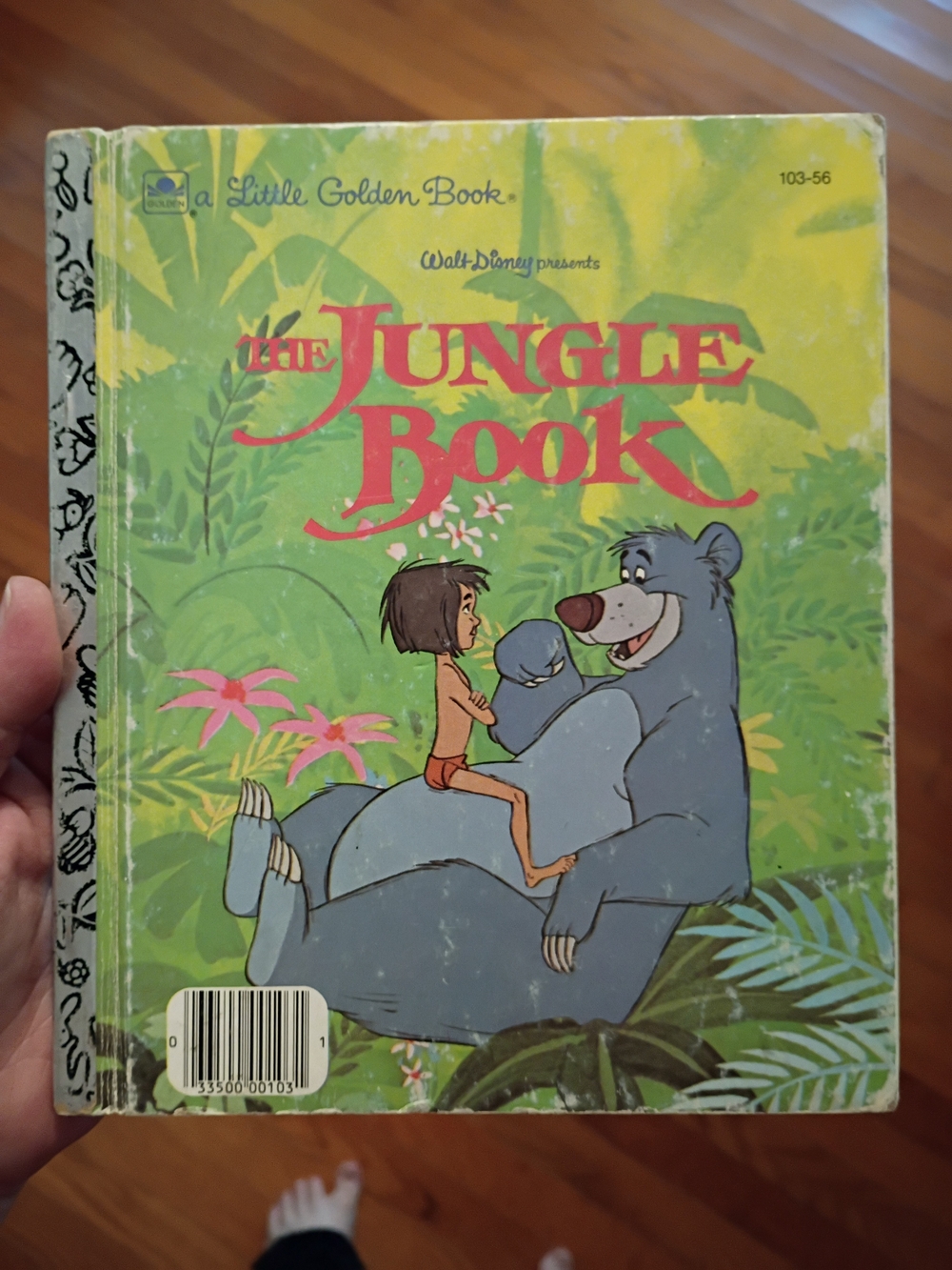 Vtg Jungle Book by Rudyard Kipling (Walt Disney) - Little Golden Book